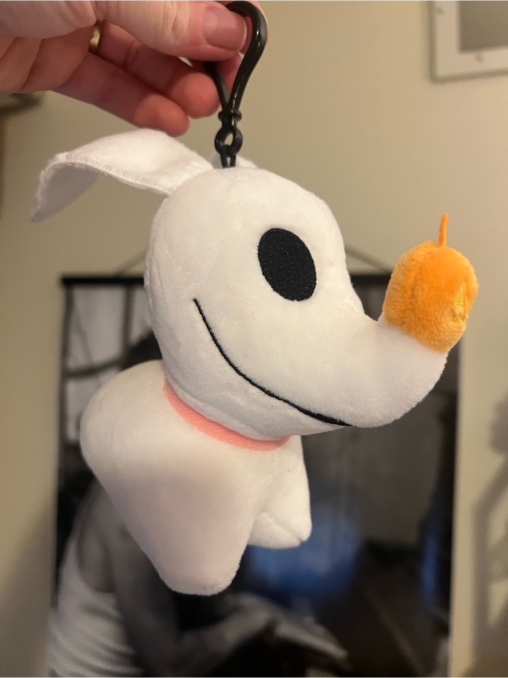 Zero plush keychain